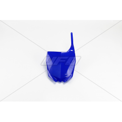 UFO, přední číslová tabulka, Yamaha YZ 125/250 '15-'18, YZF 250 '10-'18,YZF 450 '17-'18, modrá barva