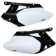 UFO, podsedlové tabulky, Yamaha YZF 450 '10-'13 bílá barva