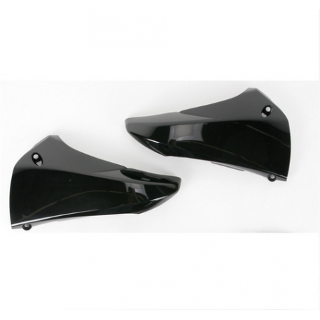 UFO, kryty chladičů, horní, Yamaha YZF 450 '10-'13 černá barva