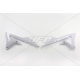 UFO, kryty chladičů, Yamaha YZF 250 '14-'18, YZF 450 '14-'17, WRF 250 '15-'19, WRF 450 '16-'18, bílá barva