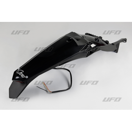 UFO, zadní blatník, Yamaha WRF 250 15-18, WR 450F 16-18 se světlem černá barva