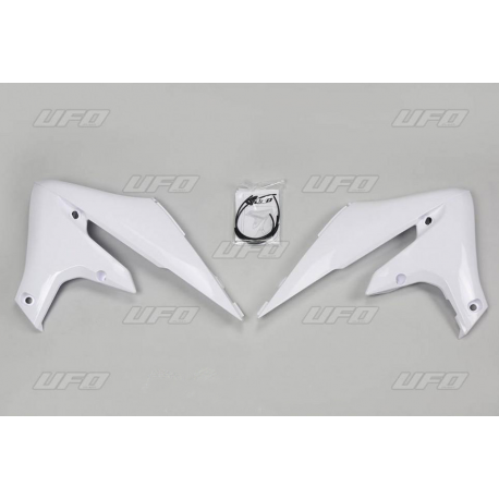 UFO, kryty chladičů, Yamaha YZF 450 '18 bílá barva