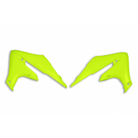 UFO, kryty chladičů, Yamaha YZF 250 '19, YZF 450 18-19 žlutá barva FLUO