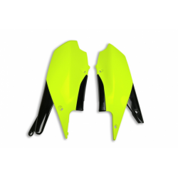 UFO, podsedlové tabulky, Yamaha YZF 250 '19, YZF 450 18-19 žlutá barva FLUO