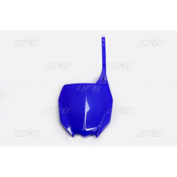 UFO, přední číslová tabulka, Yamaha YZF 250 '19-'20, YZF 450 '18-'20, barva modrá/bílá OEM