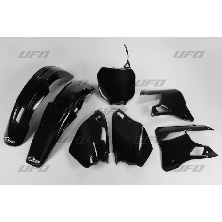 UFO, sada plastů, Yamaha YZ 125 '00-'01, YZ 250 '00-'01 černá barva (YA300E001)