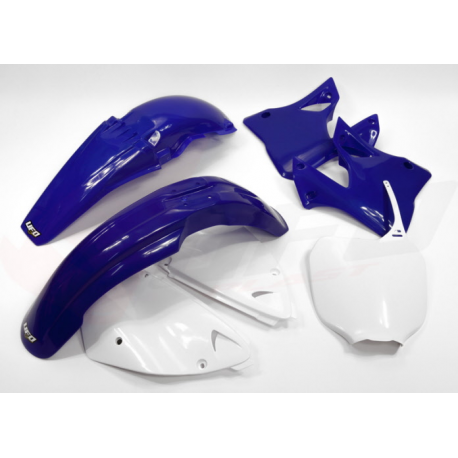 UFO, sada plastů, Yamaha YZ 125 '00-'01, YZ 250 '00-'01 barva OEM (modrá/bílá) (YA300E999)