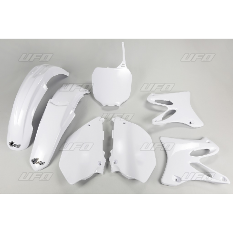 UFO, sada plastů, Yamaha YZ 125-250 '02-'05 bílá barva