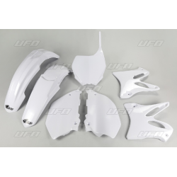 UFO, sada plastů, Yamaha YZ 125-250 '06-'12 bílá barva
