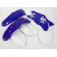 UFO, sada plastů, Yamaha YZ 125 '06-'14, YZ 250 '06-'14 barva OEM '06-12 (modrá/bílá) (YA302E999)