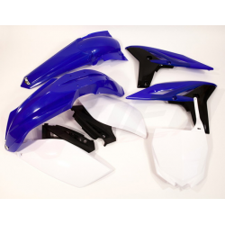 UFO, sada plastů, Yamaha YZF 250 '10 barva OEM (modrá/bílá)