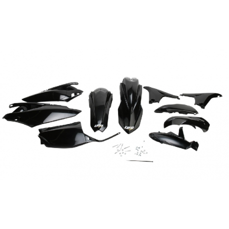 UFO, sada plastů, Yamaha YZF 450 '10 černá barva (YA309E001)