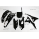UFO, sada plastů, Yamaha YZF 250 '12-'18, YZF 450 '14-'17 černá barva (YA318E001)