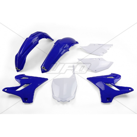 UFO, sada plastů, Yamaha YZ 125 2015-2021, YZ 250 2015-2021 barva OEM (modrá/bílá)