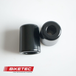 Biketec, koncovky řidítek, Kawasaki , černá barva OEM:13042-5002