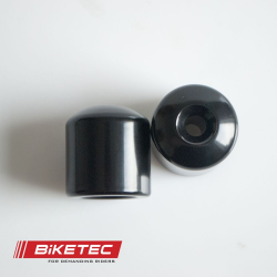 Biketec, koncovky řidítek, Kawasaki , černá barva OEM:13042-0710