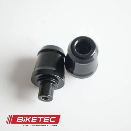 Biketec, koncovky řidítek, Kawasaki , černá barva OEM:13042-0753