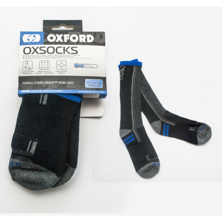 Oxford, dlouhé ponožky z materiálu Coolmax, velikost 44-48
