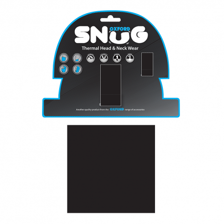 Oxford, zateplovací návlek na krk Snug BLACK, barva černá, velikost uni