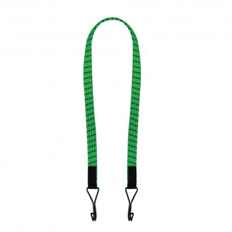 Oxford, gumový popruh na zavazadla, model BUNGEE 16mm X 600mm/24' ZELENÁ BARVA