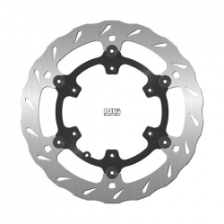 NG, přední brzdový kotouč, AJP PR7 ADVENTURE 650 '16-'20 ZACISK BREMBO (300X124,3X5mm) plovoucí (6X6,5mm) WAVE