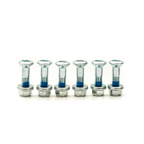 Accel, sada šroubů rozety s maticemi (6 ks.) M8X32mm (s podložkami)