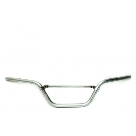 Accel, alu řidítka s hrazdou (22,2mm) ATV vysoká, stříbrná barva (šířka 770mm, výška 160mm)