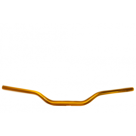 Accel, alu řidítka (28,6mm) TAPER MX typ KTM ALL (7075-T6) ERGAL, zlatá barva (šířka 802mm, výška 87mm)