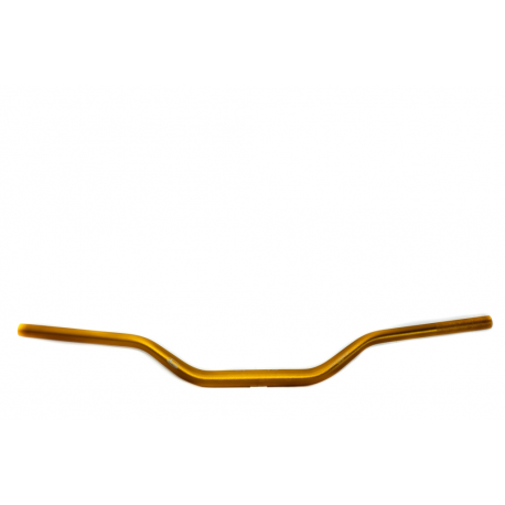 Accel, alu řidítka (28,6mm) TAPER MX typ KTM SX (7075-T6) ERGAL, zlatá barva (šířka 808mm, výška 95mm)