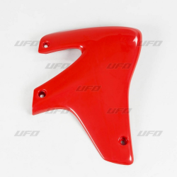UFO, kryty chladičů, Honda XR 650R '00-'20 (1 ks. pravá) červená barva