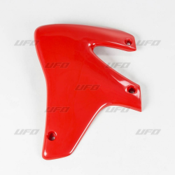 UFO, kryty chladičů, Honda XR 650R '00-'20 (1 ks. levá) červená barva