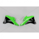 UFO, kryty chladičů, Kawasaki KX 85 '14-'20 barva zelená/černá
