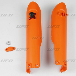 UFO, kryty přední vidlice, KTM SX / SX-F '15-'21, s pomocníkem startu, oranžová barva