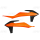 UFO, kryty chladičů, KTM SX/SXF '19-22, EXC/EXC-F 20-23, barva oranžová/černá