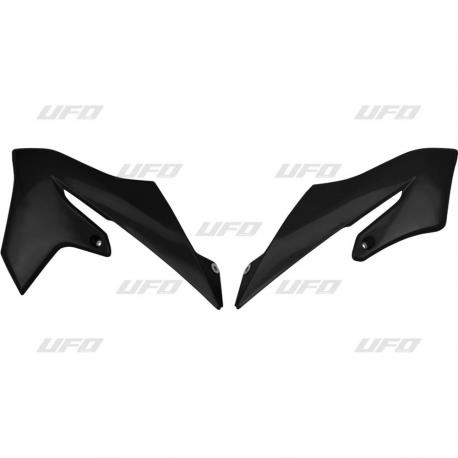 UFO, kryty chladičů, Yamaha YZ 65 '19-'20 černá barva