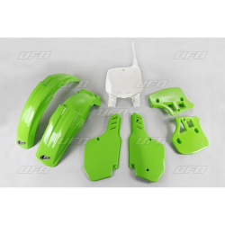 UFO, sada plastů, Kawasaki KX 500 '96-'99 barva OEM