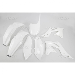 UFO, sada plastů, Kawasaki KXF 250 '13-'16 bílá barva