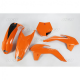 UFO, sada plastů, KTM SX 85 '13-'17 oranžová barva (KT514E127)