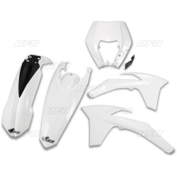 UFO, sada plastů, KTM EXC/EXC-F '12-'13 bílá barva (KT521E047)