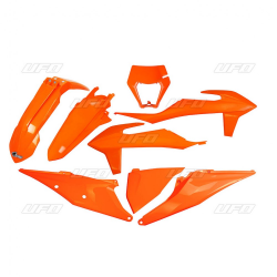 UFO, sada plastů, KTM EXC/EXC-F '20-23, oranžová barva (KT527E127)