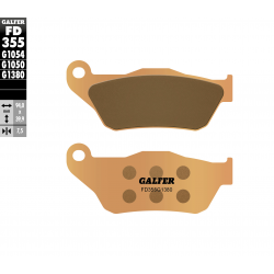 Galfer, brzdové desky KH430 Sintered (zlaté) skútr