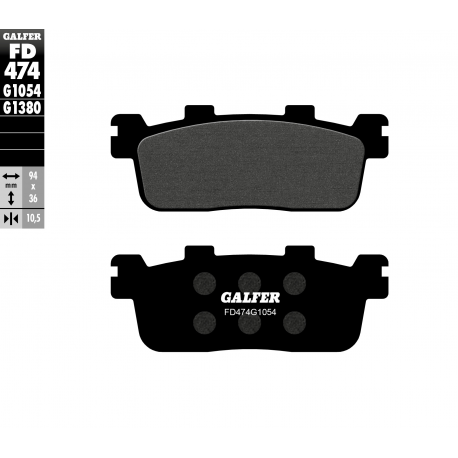 Galfer, brzdové desky KH607