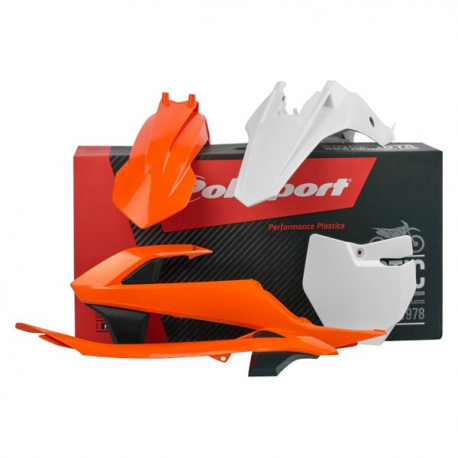 Polisport, sada plastů, KTM SX 65 `16-20 barva OEM