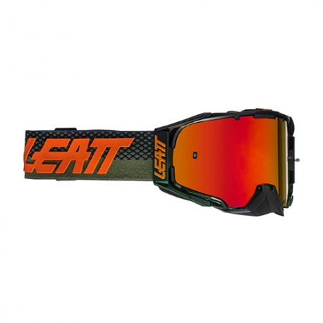 Leatt, brýle Velocity 6.5 IRIZ Goggle CACTUS LENS RED 28% - zelená/černá, červené zrcadlové sklo