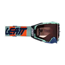 Leatt, brýle Velocity 6.5 Goggle ICE LENS ROSE UC 32% -, barva tyrkysová/granátová/oranžová, zrcadlové kouřové sklo