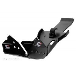 CrossPro, DTC Enduro kryt pod motor a přepákování Pro-Link,  BETA RR 125 '18-'20, černá barva