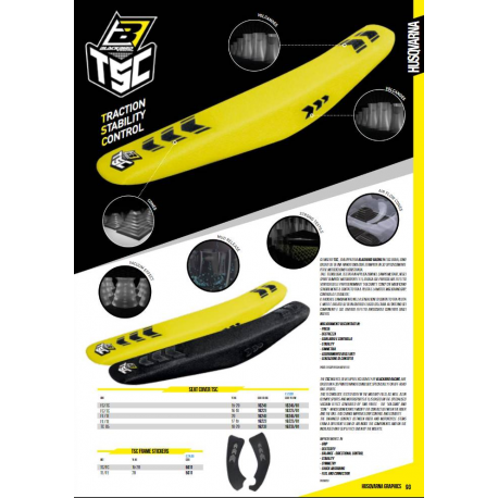 Blackbird, potah sedla, (TSC) Husqvarna FC/TC '16-'18, TE/FE '17-'19