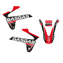Blackbird, sada polepů, GAS GAS FSR 450 '07-'09, FSR 515 '08-'09, EC 125/250/300 '07-'09 Dream 4