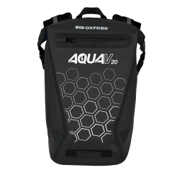 Oxford, batoh, voděodolný, model AQUA V-20, objem 20L černá barva (původní kód: OL995)