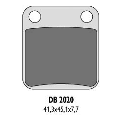 Delta Braking, brzdové desky KH54 - nahrazuje DB2020MX-N a DB2020QD-N